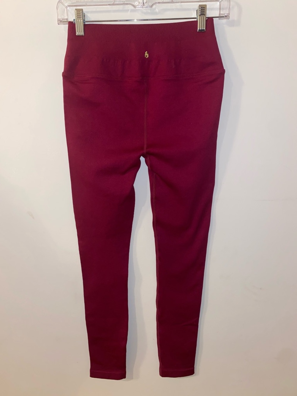 Spiritual Gangster Ribbed High-Waist Leggings Size M/L - Picture 4 of 11